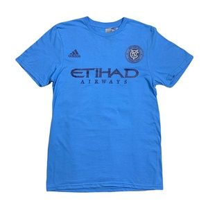 Adidas T-shirt Men New York City Football Club MLS Size S New With Tags